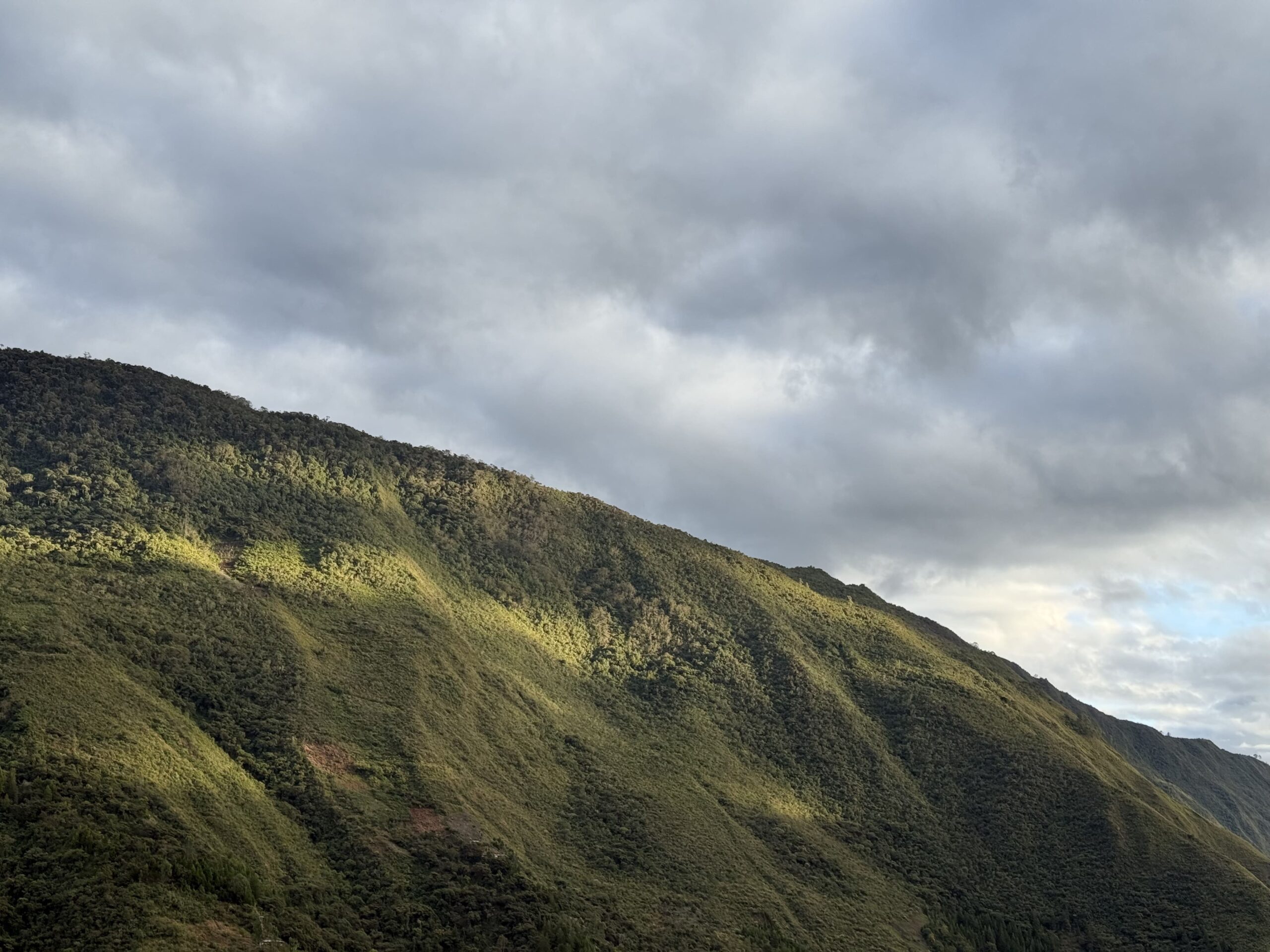 mountains and jungle during Salkantay trekking after Rock climbing tour to Macchu Picchu with Alejandro Cornejo operate by sky viajes and Peru climb